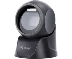 Equip 351027 brūkšninių kodų skaitytuvas Stacionarus brūkšninių kodų skaitytuvas 1D/2D LED Juoda