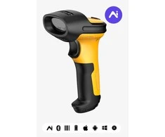 Skeneris inateck Barcodescanner P6-AI yellow [BCST-P6-AI_yellow]