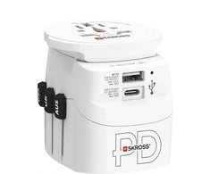 Skross Pro Light USB AC30PD pasaulis