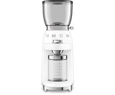 Kavamalė Kavos malūnėlis - Smeg CGF11WHEU 30 malimo lygių baltas