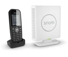 Telefonas stacionarus Snom snom m430 IP-DECT bazinė stotis ir ragelis