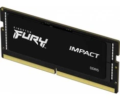 RAM 16GB Kingston SO-DIMM 4800 (juodas, KF548S38IB-16, Impact, INTEL XMP)