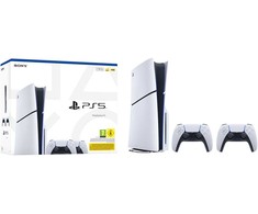 Sony PlayStation 5 Slim 1TB SSD Baltas, Juodas