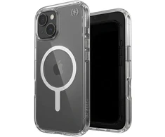 Speck Presidio Perfect Clear MagSafe - dėklas skirtas Apple iPhone 17 Clear / Sidabrinis