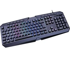 Speedlink Klaviatūra žaidimams LUDICIUM. RGB Rainbow. juodas retail