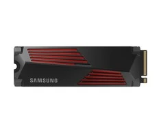 Vidinė atmintis SSD Samsung 990 PRO with Heatsink/1TB/M.2/PCIE/NVMe|MLC/Rašymo greitis 6900 MBytes/sec/Skaitymo greitis 7450 MBytes/sec/2.3mm/TBW 600 TB/MTBF 1500000 hours/MZ-V9P1T0CW