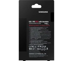 Kietasis vidinis diskas  SAMSUNG 990 PRO SSD 2TB M.2 NVMe PCIe 4.0 Heatsink