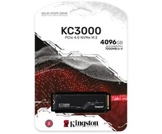 KINGSTON KC3000 4096GB PCIe 4.0 NVMe M.2 SSD