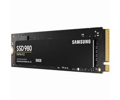 Kietasis diskas Samsung V-NAND SSD 980 500 GB, SSD form factor M.2 2280, SSD sąsaja M.2 NVME, Rašymo greitis 3000 MB/s, Skaitymo greitis 3500 MB/s