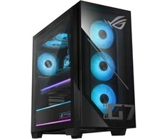 Asus ROG G700 G700TF-7265KF225W Intel Core Ultra 7 265KF 32 GB DDR5-SDRAM 2 TB SSD NVIDIA GeForce RTX 5070 Ti Windows 11 Home Tower stacionarus kompiuteris, juodas