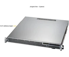 Stacionarus kompiuteris Barebone Server Supermicro 1U H13SAE-MF 4x2.5" 1x500W