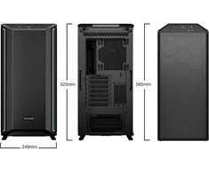 Kompiuterio Korpusas - be quiet! Dark Base 701 Midi Tower Tempered Glass Juodas