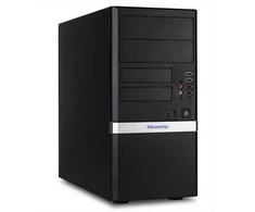 Stacionarus kompiuteris Bluechip Computer Ag bluechip BUSINESSline T3500 i3 14100 W11Pro 16GB 500GB SSD, 1 × RJ45 (1 Gb/s), Intel® UHD Grafik