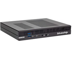 Stacionarus kompiuteris Bluechip Computer Ag bluechip BUSINESSline S3136 i3 14100 W11Pro 8GB 500GB SSD Intel® Wi-Fi 6 AX201, Bluetooth 5.3, 1 × RJ45