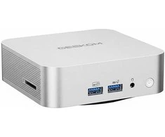 Stacionarus kompiuteris Geekom Mini A6 Sidabrinis RYZ7 6800/16GB/1TBSSD/W11Pro