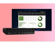 Stacionarus kompiuteris HP ProDesk 4 Mini G1i CU7-265T/24GB/512SSD/W11Pro WLAN