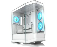 COUGAR CGR-58M6W-RGB „Midi Tower“ Balta
