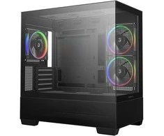 Deepcool Case | CG380 3F | Juodas | Micro ATX