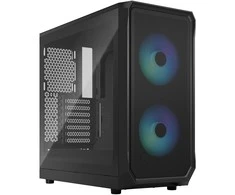 Fractal Design | Focus 2 | Side window | RGB Juodas TG Clear Tint | Midi Tower | ATX