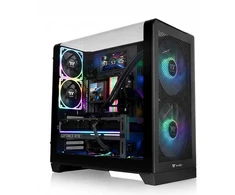 Thermaltake View 390 TG , Tower-case - juodas, Tempered Glass x 2