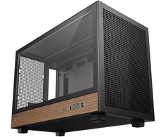 Deepcool Case | CH260 Wood | Juodas | Micro Tower