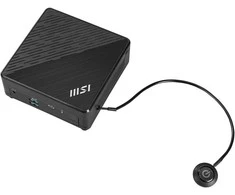 MSI Cubi N ADL S-254AT, Mini-PC - juodas, Windows 11 Pro