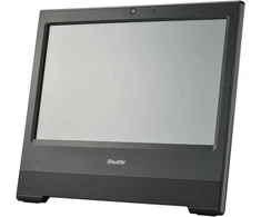 SHUTTLE XPC AIO Barebone X50V9U3 39,62cm 15,6Zoll Intel Core i3-1315U 2xSODIMM 64GB 2xM.2 1xSATA 1xHDMI Juodas