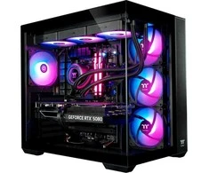 Stacionarus kompiuteris Thermaltake FTW RTX 5080 Juodas (juodas/transparent. Windows 11 Home 64-Bit)