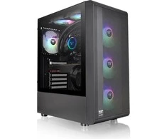 Thermaltake S200 TG Juodas | PC dėklas