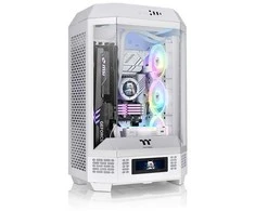 Thermaltake The Tower 300, Tower-case - baltas, Tempered Glass