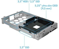 Kompiuterio korpusas CHIEFTEC BE-10B-300  2xUSB 3.0 2xUSB 2.0 PSU included 300W 80+ Bronze