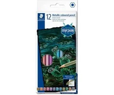 Staedtler STAEDTLER "Design Journey" spalvoti pieštukai metaliniai 12 rinkinių FSC mažmeninė prekyba