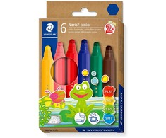 Staedtler STAEDTLER Fasermaler Noris junior Jumbo 6er-Set