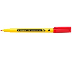 Staedtler Fineliner Noris writing pen 0,6mm raudona