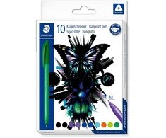 STAEDTLER Kugelschreiber ball 4320 M 10ST