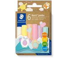 Staedtler STAEDTLER Plastilin-Knete Noris Jumbo pastel