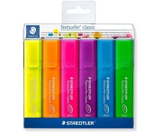 Staedtler STAEDTLER Textmarker Textsurfer clas 6St Dėklas