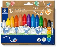 Staedtler kredki woskowe Noris jumbo komplektas 12 vnt retail