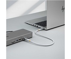 Kabelis USB StarTech 1m USB4 80Gbps USB-C Thunderbolt 4 DP2.1 240W 8K 120Hz Baltas (CC1M80GUSB4CABLEW)