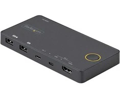 StarTech 2 PORT HYBRID USB-C KVM SWITCH