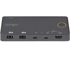 StarTech 2 PORT HYBRID USB-C KVM SWITCH
