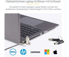 Linka zabezpieczająca StarTech 2 m (UNIVKA25-LAPTOP-LOCK)