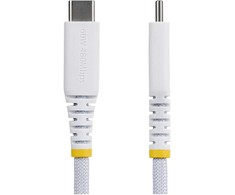 Kabelis USB StarTech USB-C 3 m USB 2.0 60 W 3 A Baltas (USB2CC3MNCBRWH)