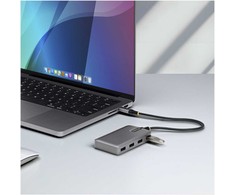 HUB USB StarTech STARTECH.COM 4-Port USB-C Hub 5Gbps Busbetrieben USB-C zu USB-A Hub USB C-įkroviklis Port 30cm Kabelis Reisehub USBC auf A Adapteris