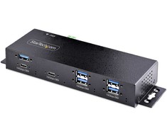 StarTech 7-Port USB-C Hub Przemysłowy USB-Hub su 10Gbps i adapteriu 5x USB-A/2x USB-C Ports Aktywny rozdzielacz USB