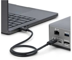 Startechcom Kabelis USB StarTech Thunderbolt - USB-C 1 m Juodas (TBLT5MM1M240W)