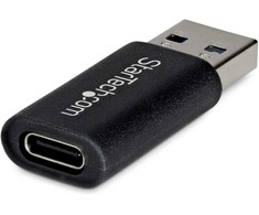 Adapteris USB StarTech U32-AMCF USB-A - USB-C Juodas (U32-AMCF-USBADAPTER)