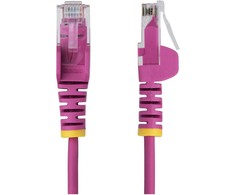 StarTech StarTech N6PAT100CMPKS kabelis sieciowy Rožinė 1 m Cat6 U/UTP (UTP)