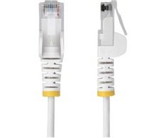 StarTech N6PAT100CMWHS kabelis sieciowy Baltas 1 m Cat6 U/UTP (UTP)