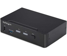 Przełącznik StarTech StarTech P2AD122-KVM-SWITCH przełącznik KVM Juodas